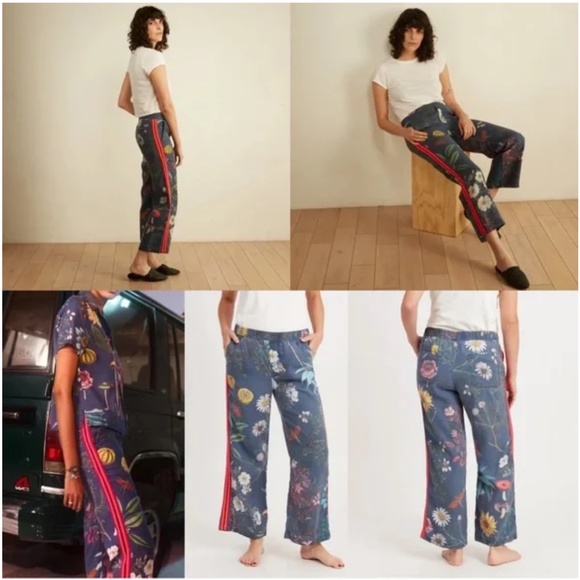 Mother Denim The Quickie Greaser Ankle Pants Seashores of Old Mexico Size Small - Picture 3 of 6